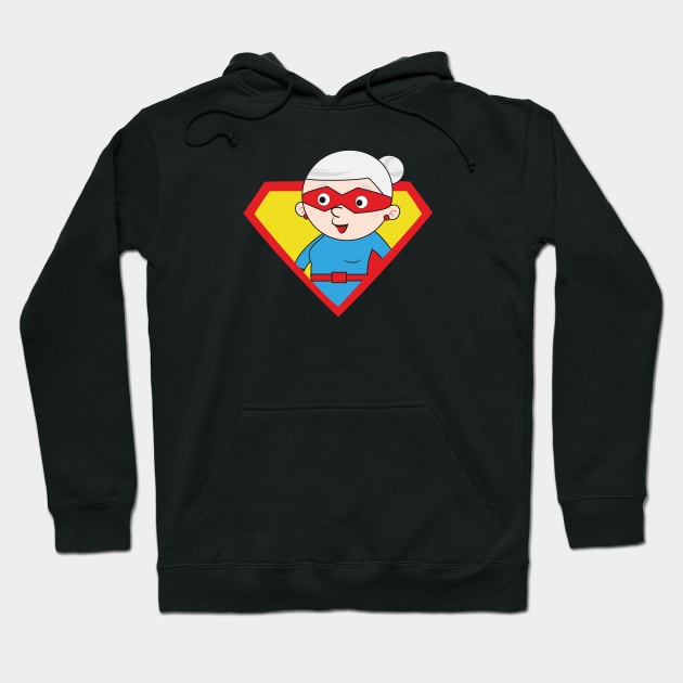 Super grandma 6 Hoodie by grafart